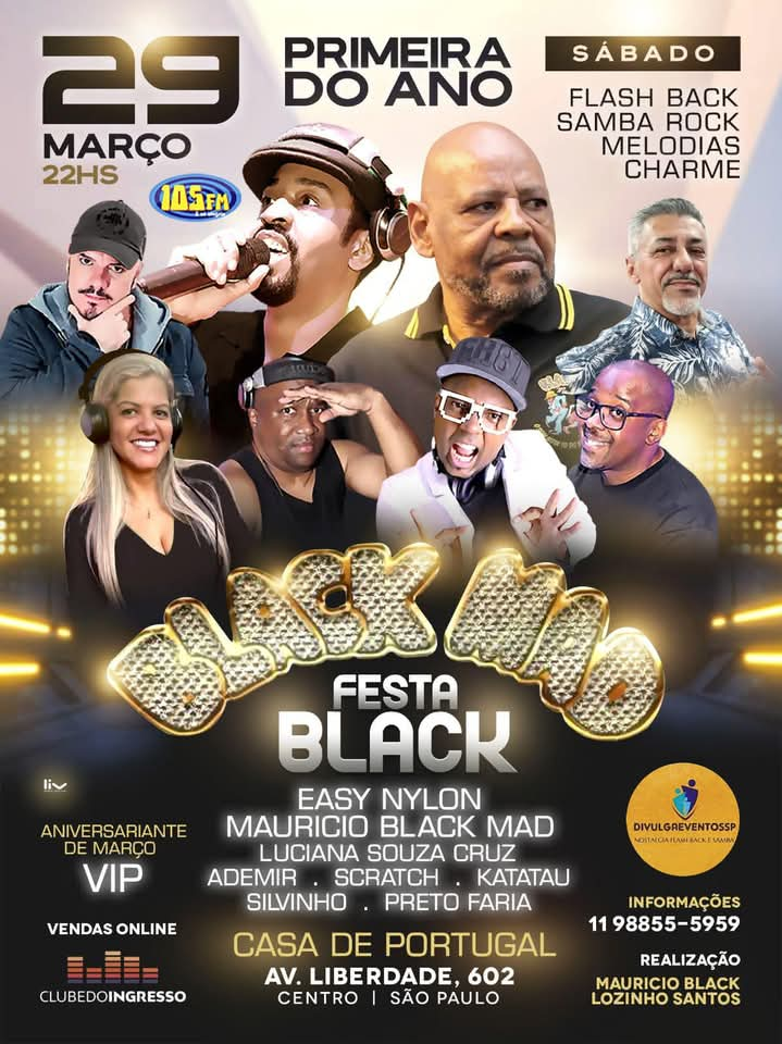 &quot; BLACK MAD FESTA BLACK &quot;